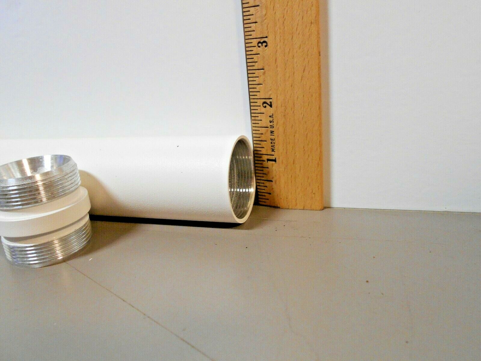 8 Inch fixed length extension pole for security camera ceiling mounts
