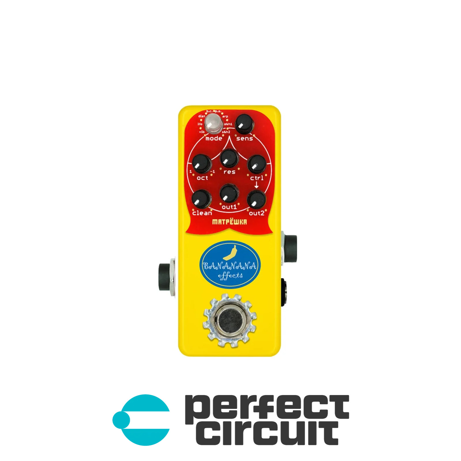 Bananana Matryoshka Bass Synthesizer Pedal EFFECTS - NEW - PERFECT CIRCUIT