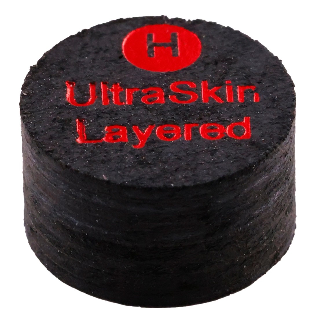 UltraSkin Black Cue Tip Ultra Skin for Billiard & Pool Cues (Hard) - 14mm