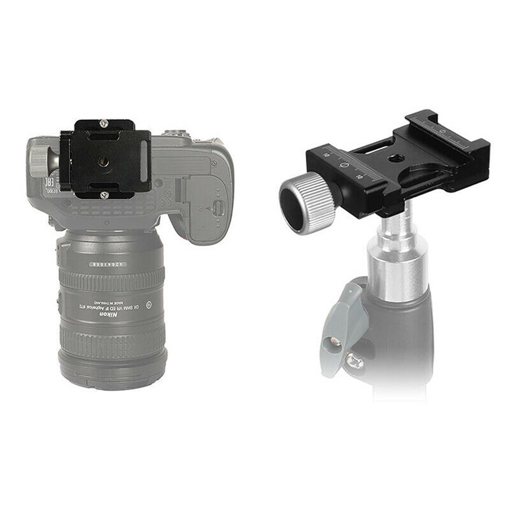 Adjustable Quick Release Clamp Camera Tripod Mount Base For Arca Swiss Plate D