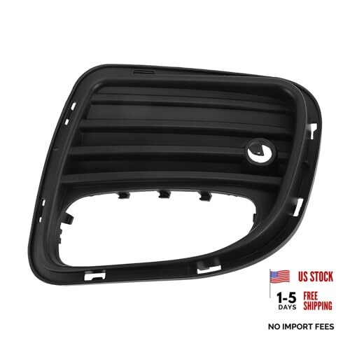 Fog Light Grill Front Lower Bumper Fog Light Cover Inserts No.51120413258 for