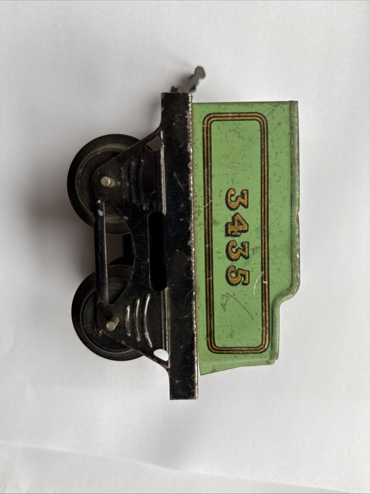 HORNBY  MECCANO TRAINS GAUGE 0 M1 TENDER 3435 Green And Gold