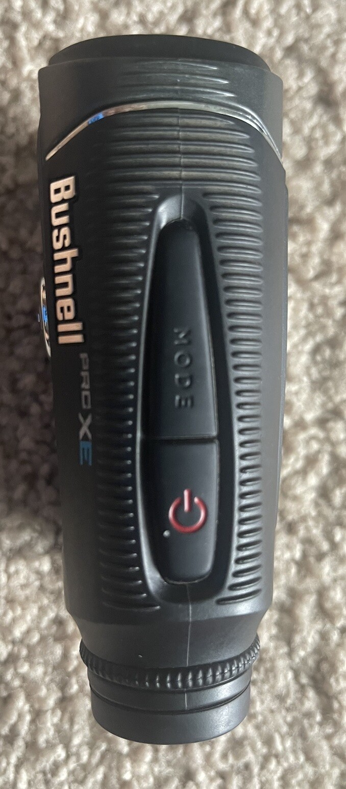 Bushnell Pro XE Golf Laser Rangefinder - Black/Silver (201950) - GREAT CONDITION
