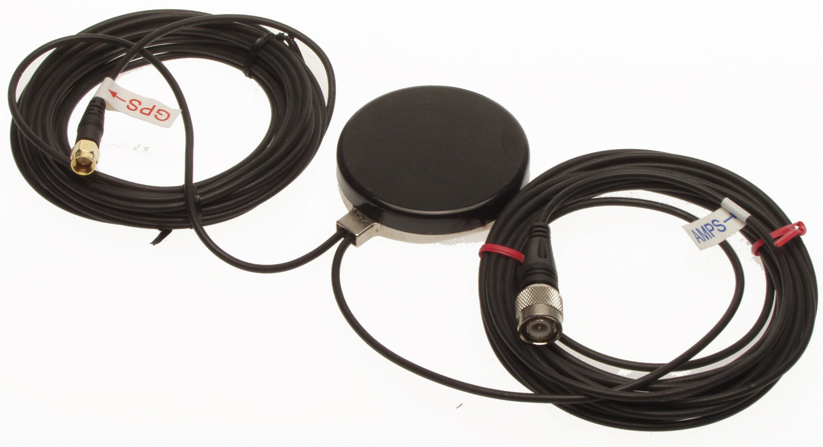 Sanav AU-3S-AMPS/1900 GPS 27dB Antenna SMA Male & 850/1900 MHz Cellular TNC Male