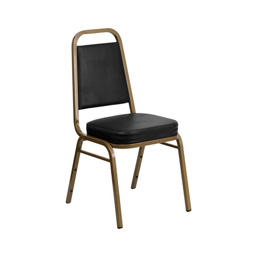 Flash Furniture  Reception and Lounge Seating - FD-BHF-1-ALLGOLD-BK-GG
