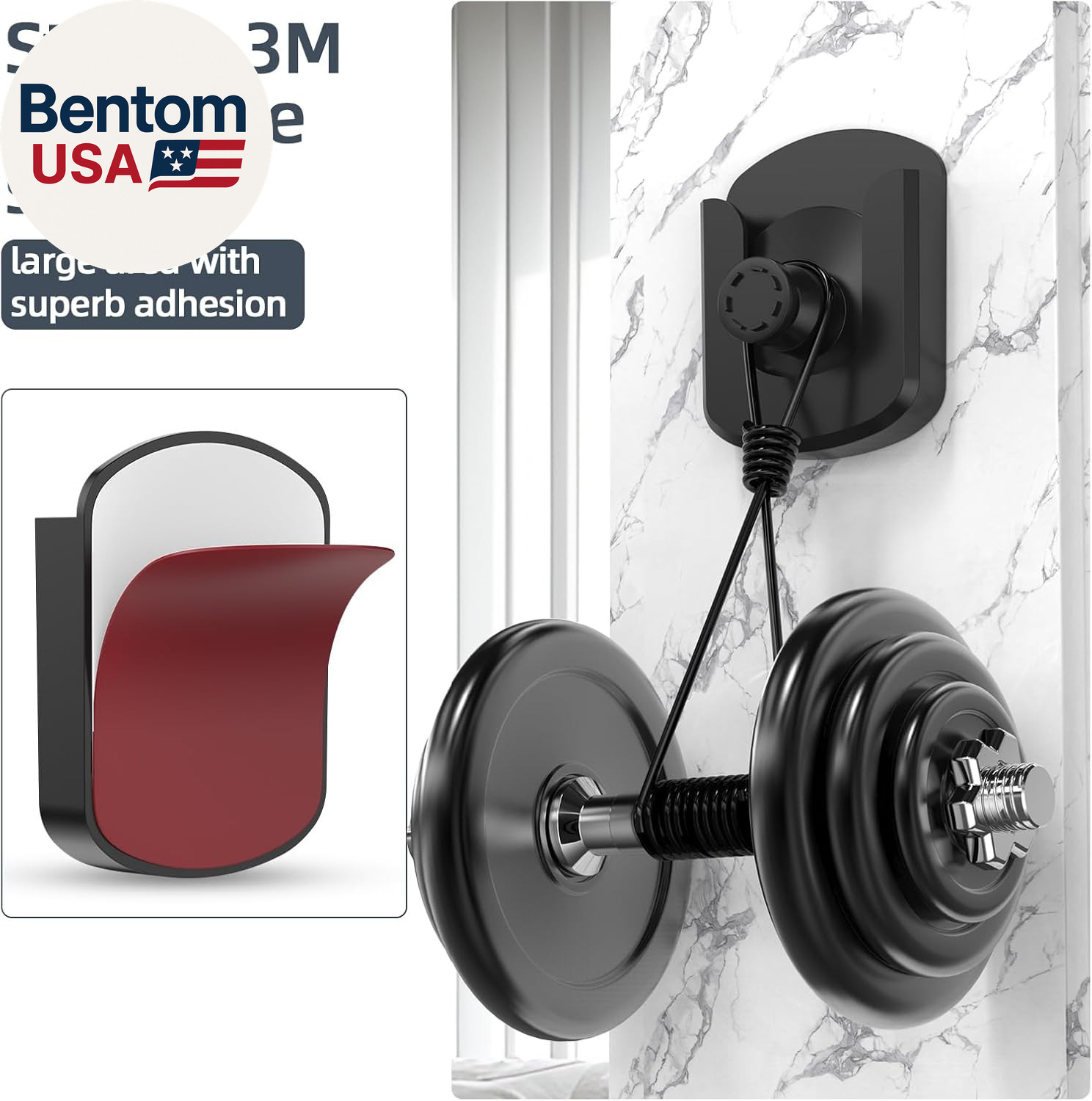 3 Pack Blink Camera No Drilling No Screws Wall Mount Bracket, Adhesive Blink Out