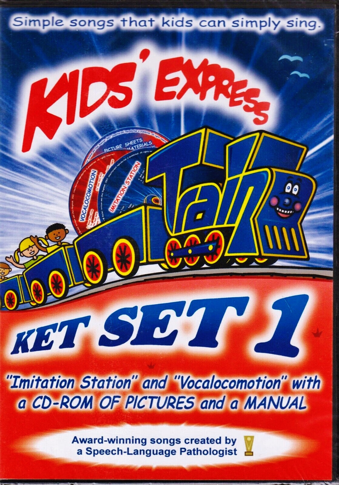 Kids Express: Ket Set 1 (CD-ROM, 2007, 3-Disc) *NEW SEALED* Educational Software