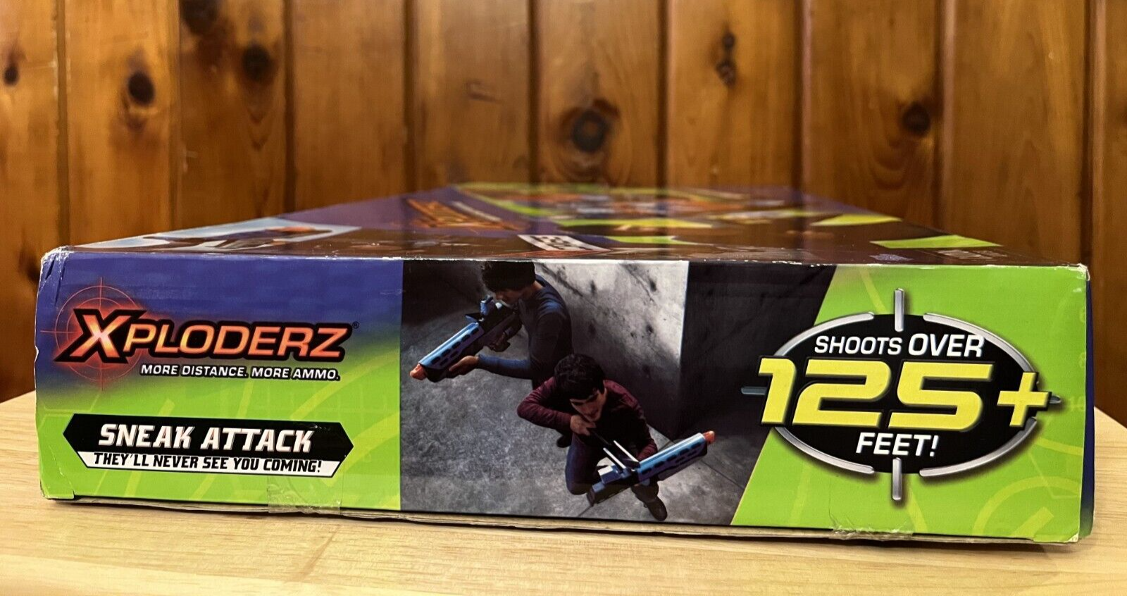 Xploderz X3 Sneak Attack Blaster New sealed box.