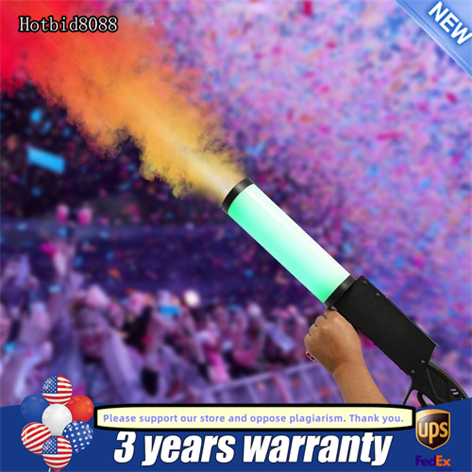 CO2 Cannon CO2 Handheld DMX Blaster DJ Disco Stage 50W C02 Jet +3M CO2 Hose Sale