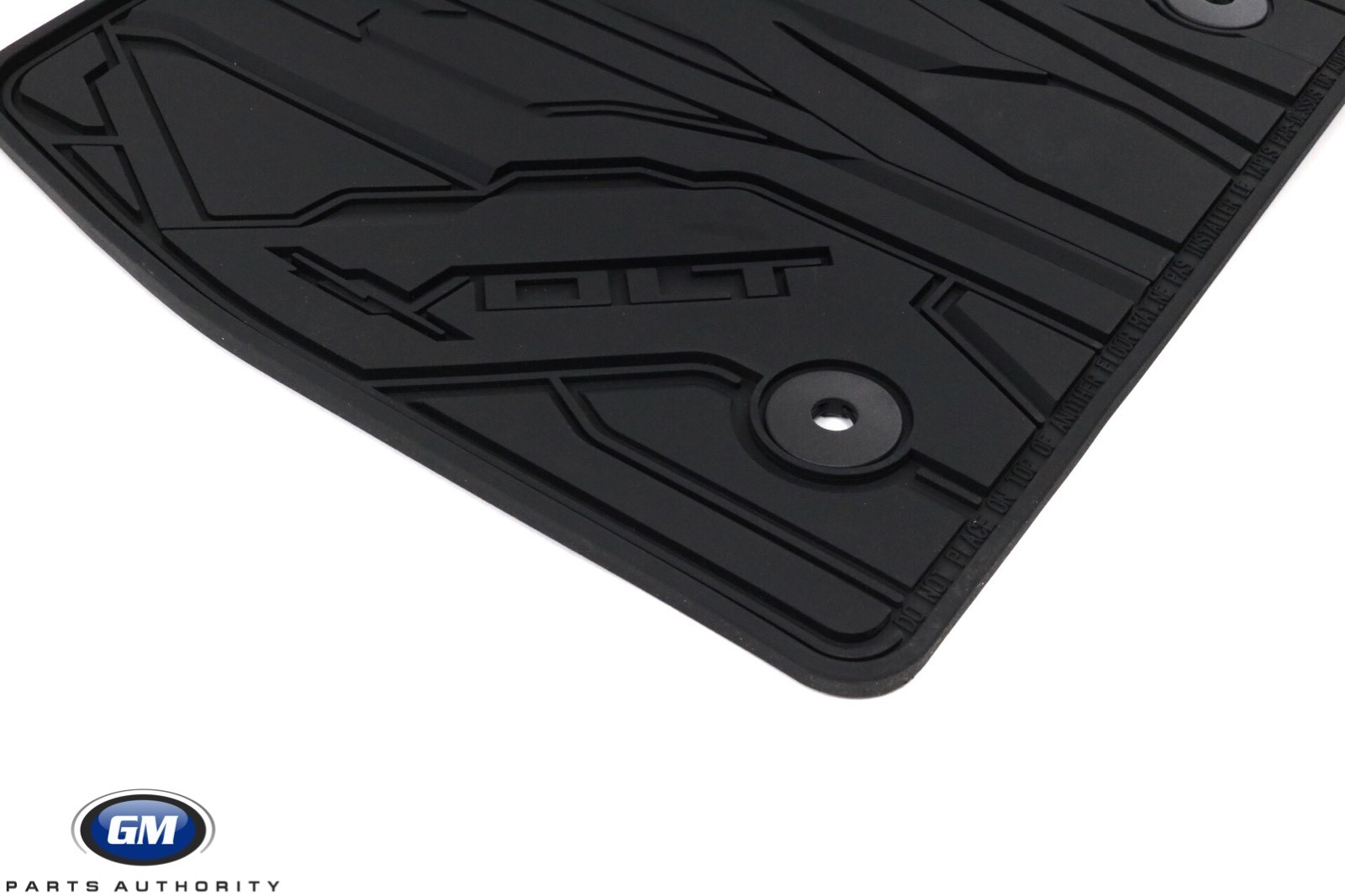 2016-2019 Chevrolet Volt Front Rear & Cargo Mats All Weather Mats Black OEM GM