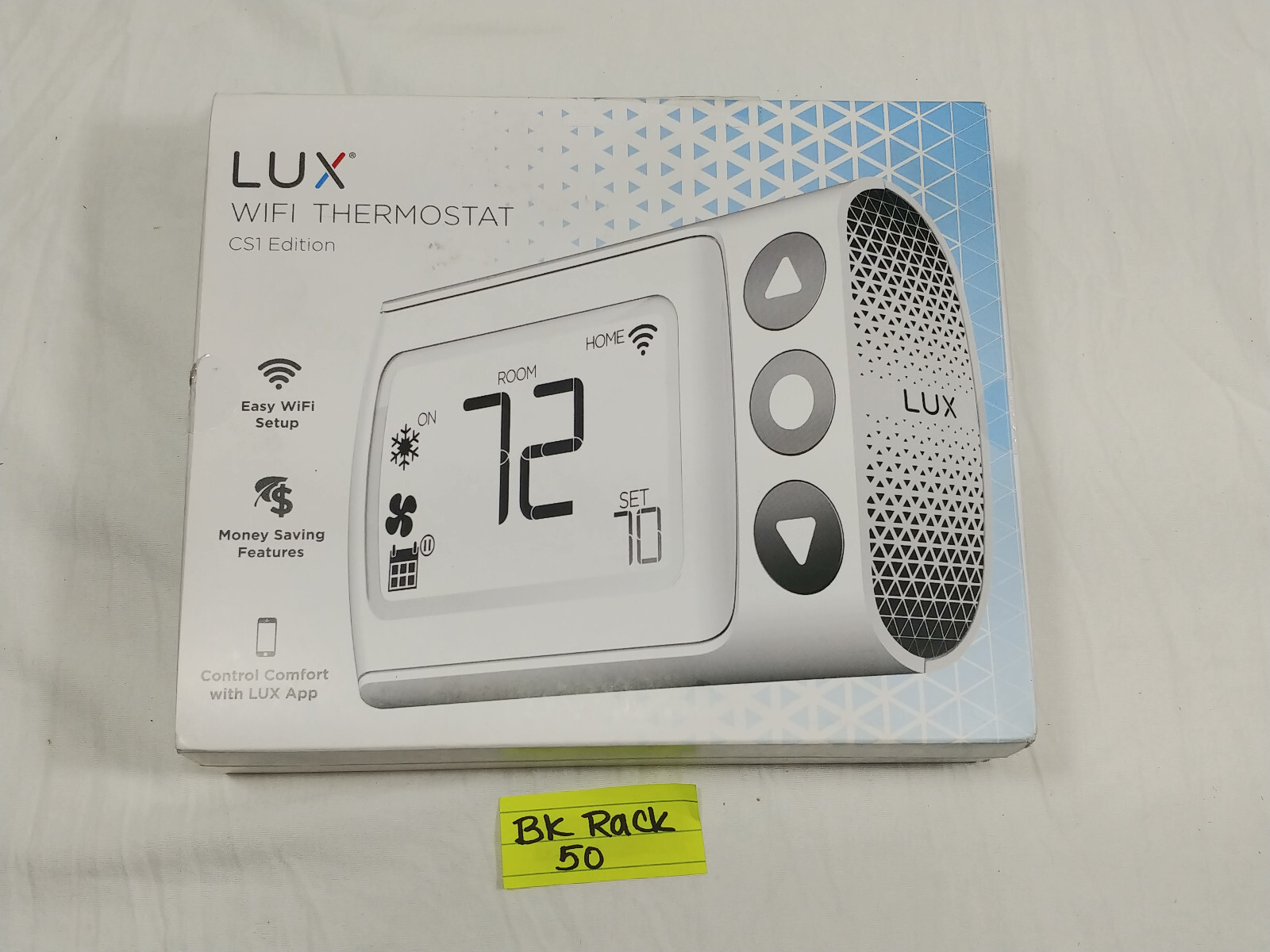 Lux CS1-WH1-B04 Digital Thermostat