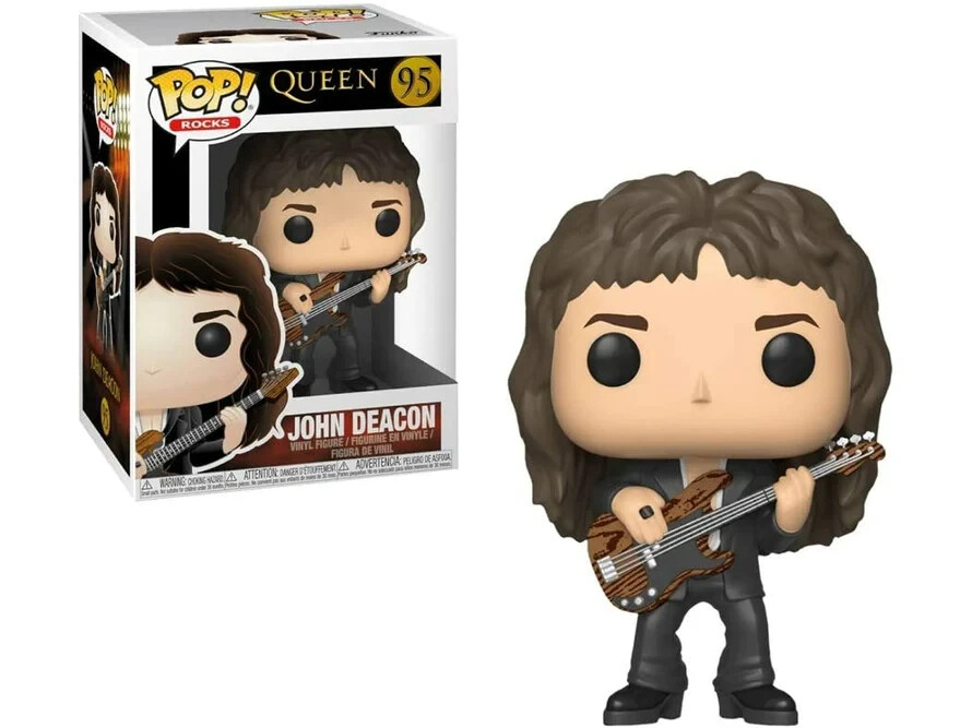 Funko Pop Rocks: Queen - John Deacon Vinyl Figure #95 #33728