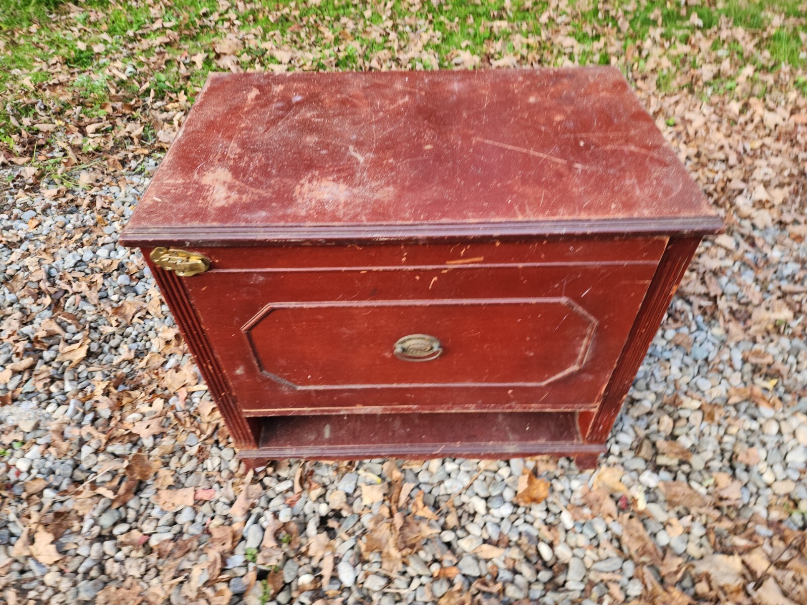 Chest Side Table With Drawer