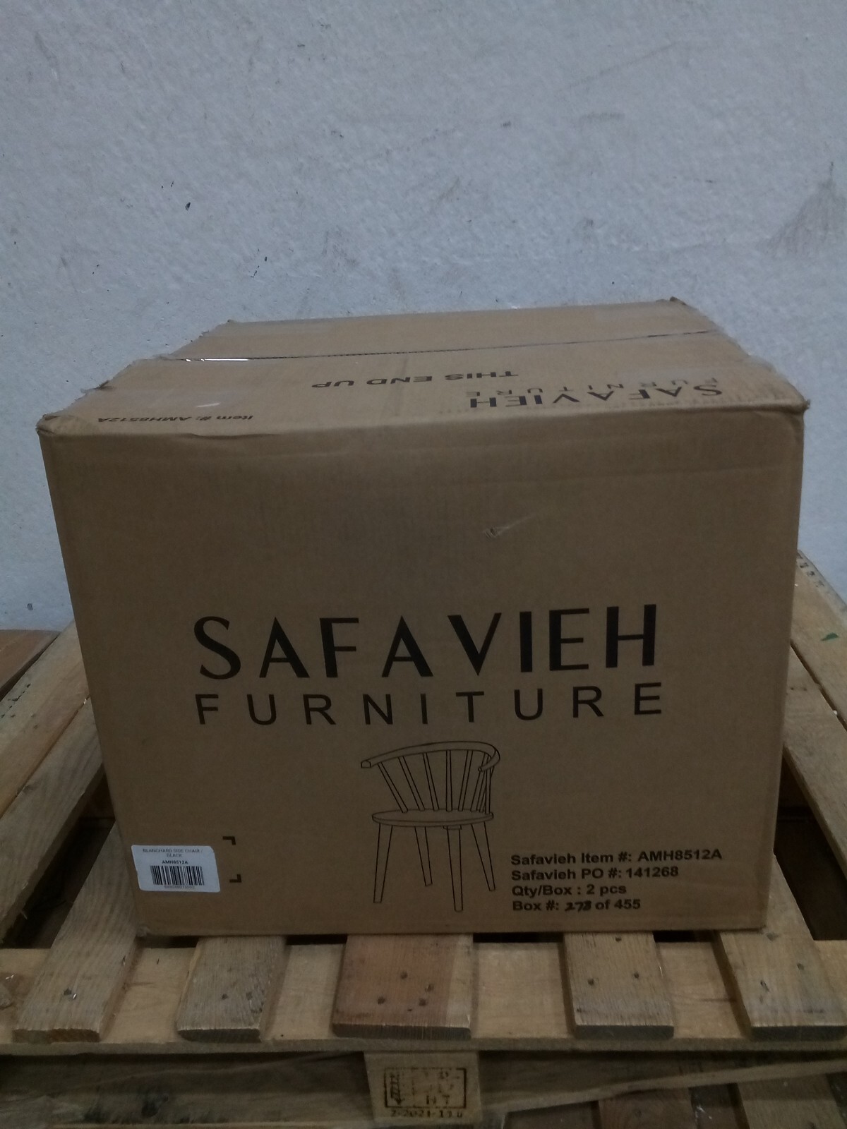 Safavieh Curved Spindle Side Chair, Reduced Price 2172723264 AMH8512A