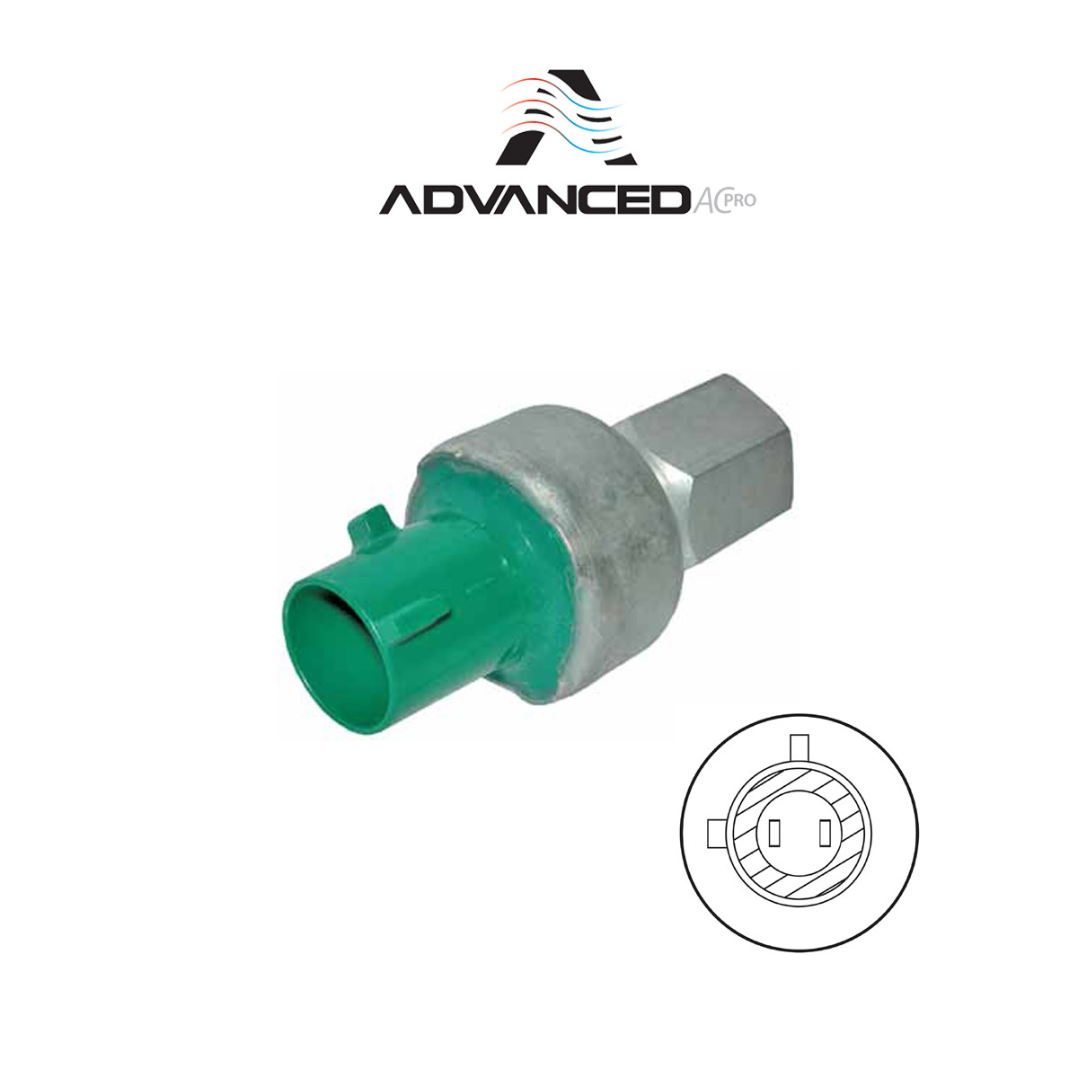 High Pressure Cut Off Switch Fits: Navistar Truck Replaces 1676787-C1 71R-6183