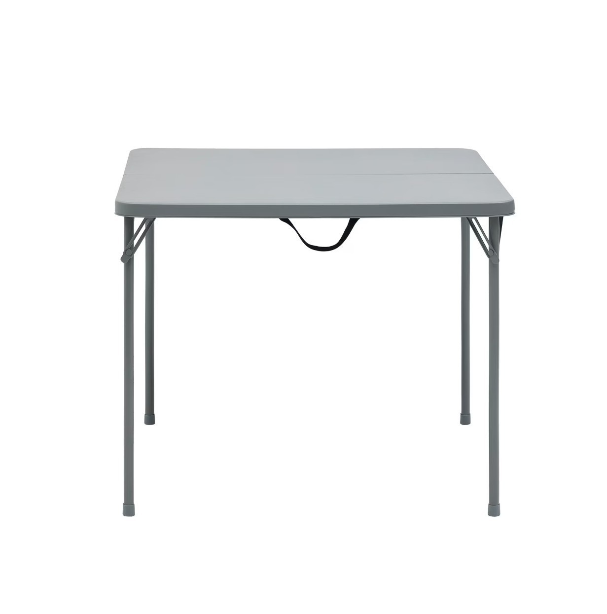 Mainstays 34" Square Centerfold Folding Card Table, Gray