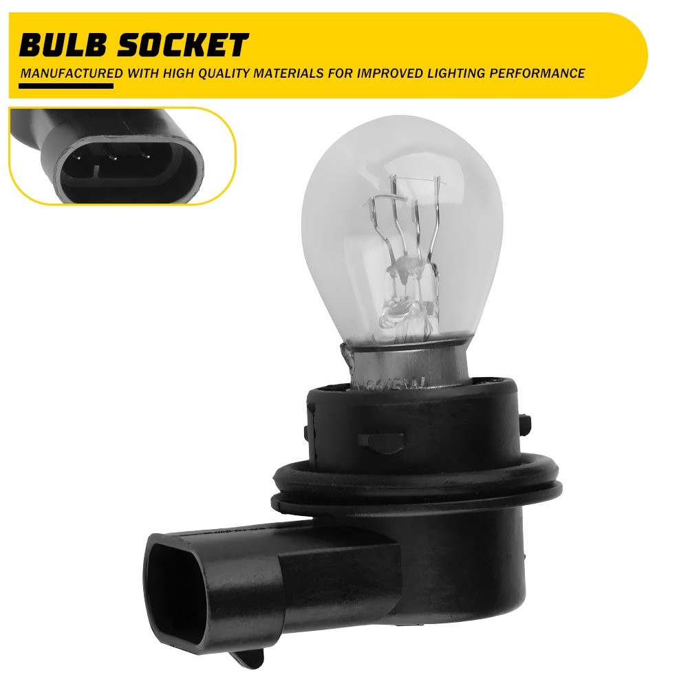 Front DRL Daytime Running Light Lamp Bulb Socket Fit for Jeep Renegade 1.4T