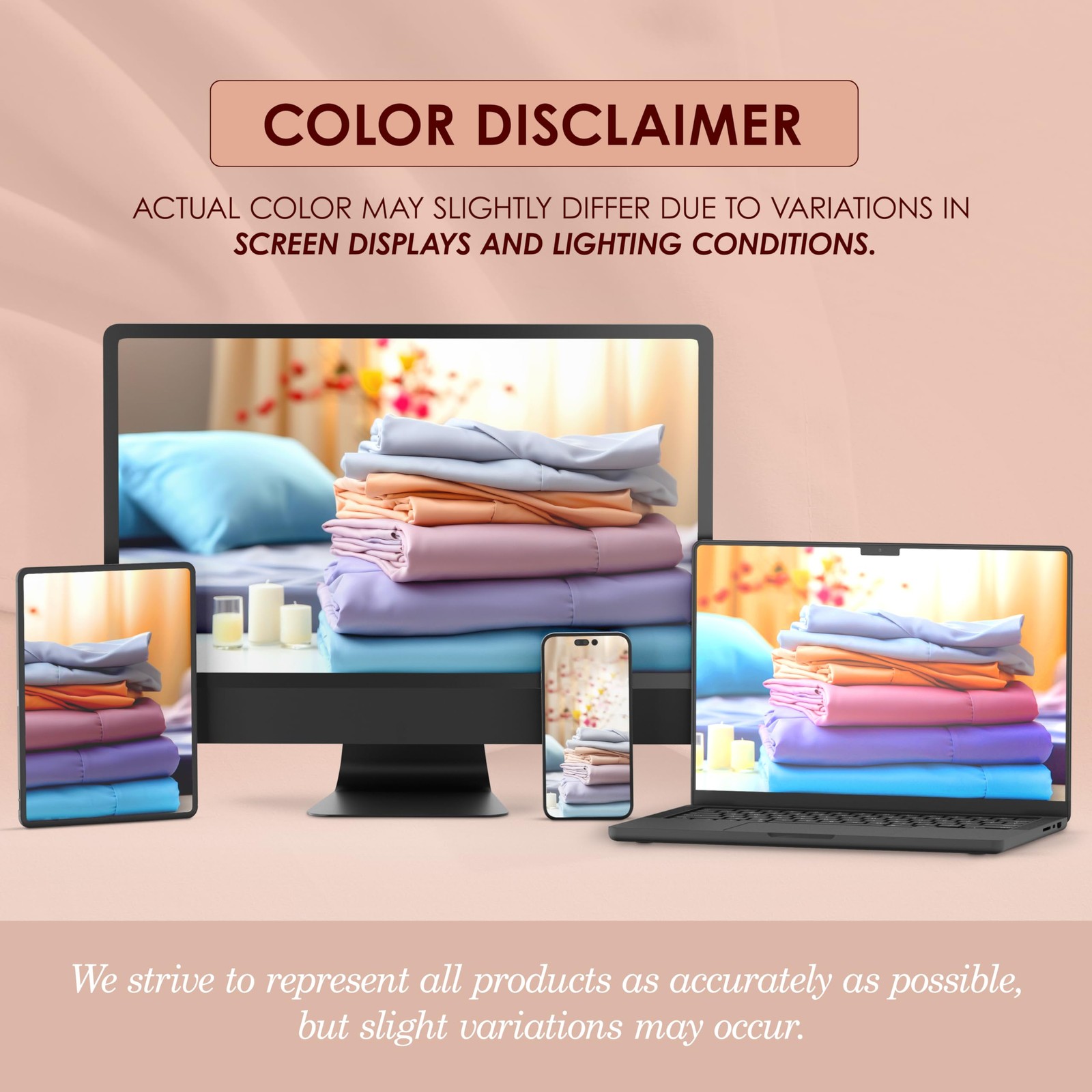 Premium 1800 Hotel Quality Wrinkle-Resistant 4-Piece Microfiber Sheet Set - L...
