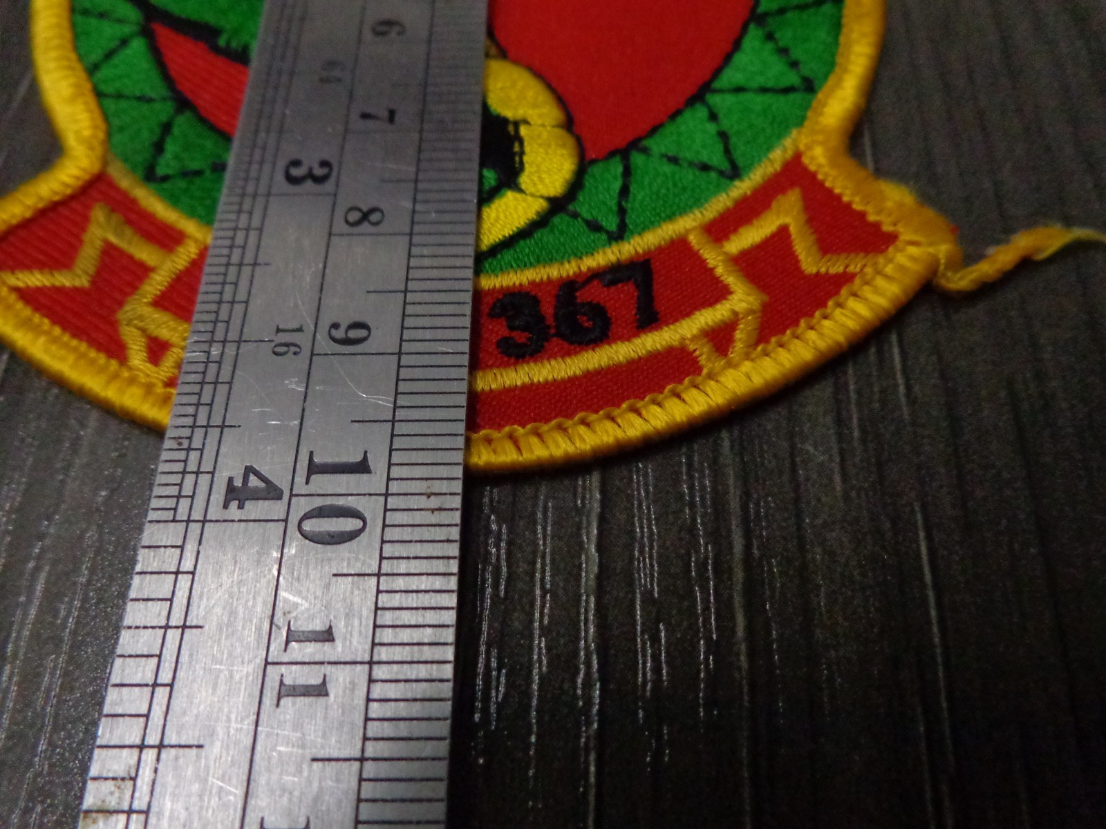 Original USMC Marine Light Helicopter Squadron 367 (HML-367) “Hover Cover” Patch