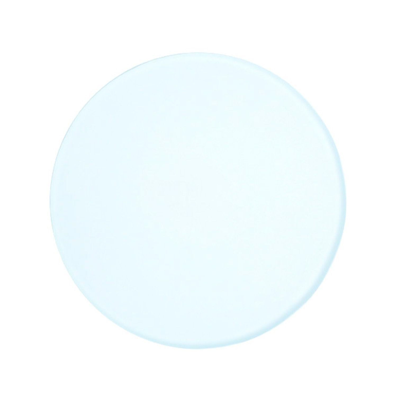AmScope GP-95 3-3/4 Inch (95mm) Frosted Round Glass Plate for Stereo Microscopes