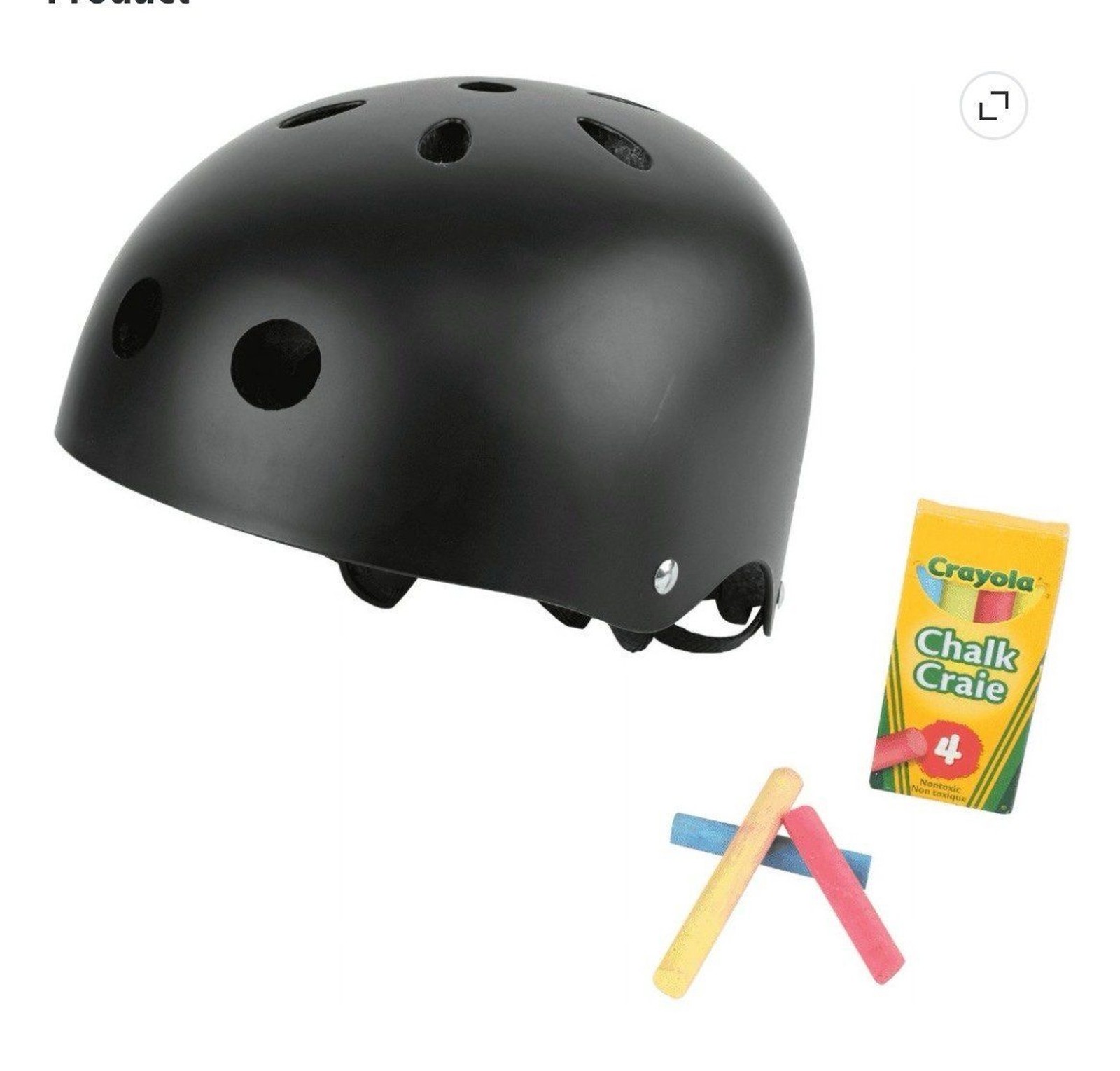 NWT kids Crayola draw on Chalk Surface Ultra-light Bike Helmet for Ages 5-8