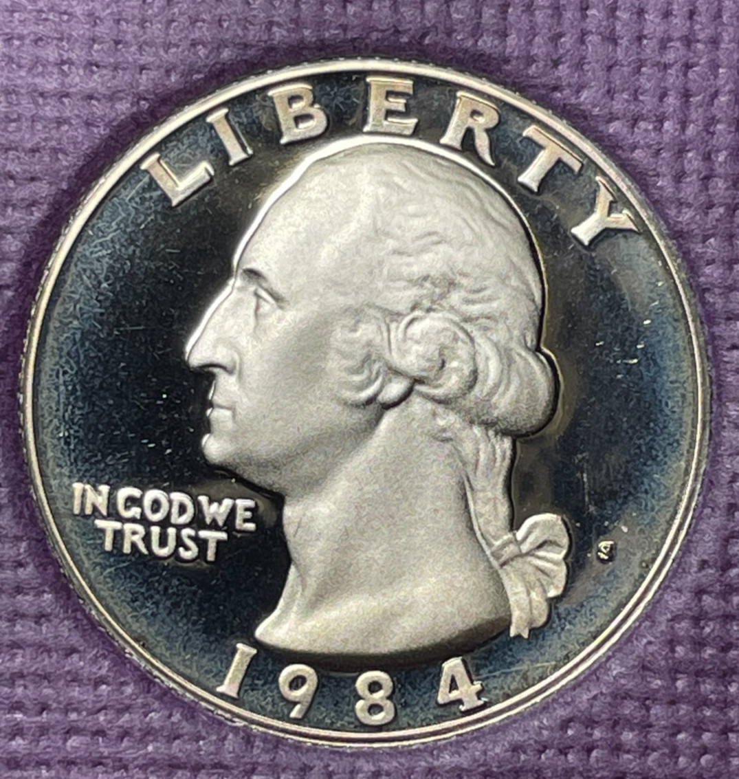 1984-S Washington Proof Quarter