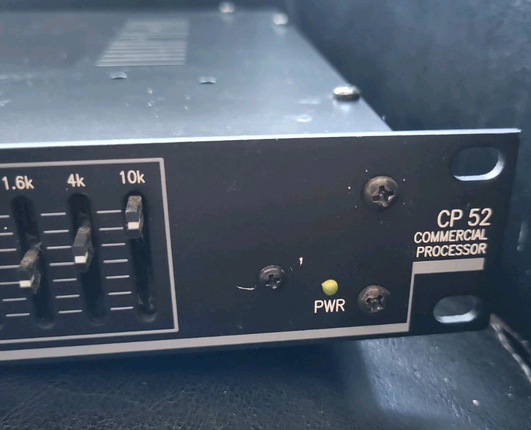 Rane CP 52 Commercial Processor - Untested No Power Supply