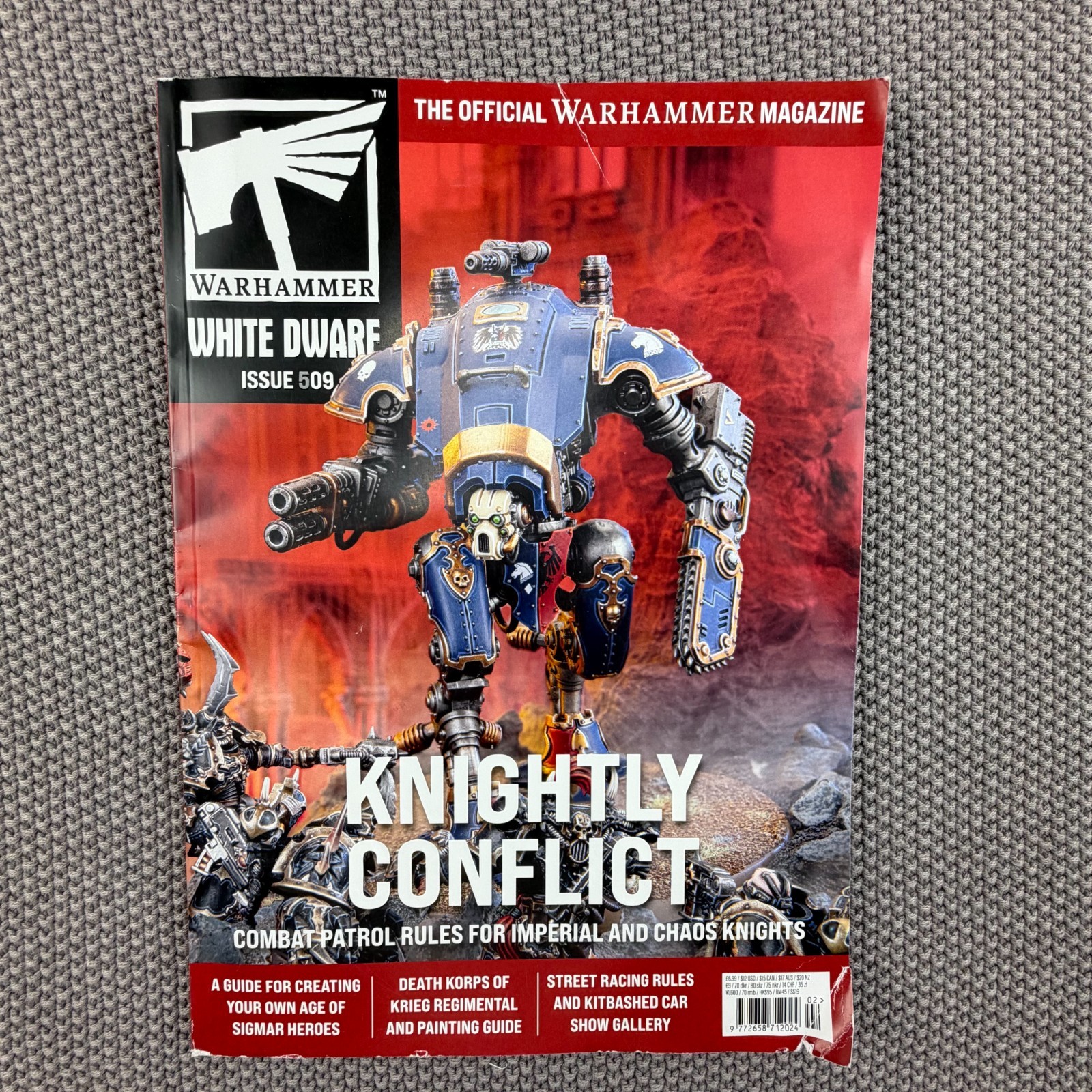 White Dwarf Issue 509 February 2025 Warhammer Magazine - Inserts Intact