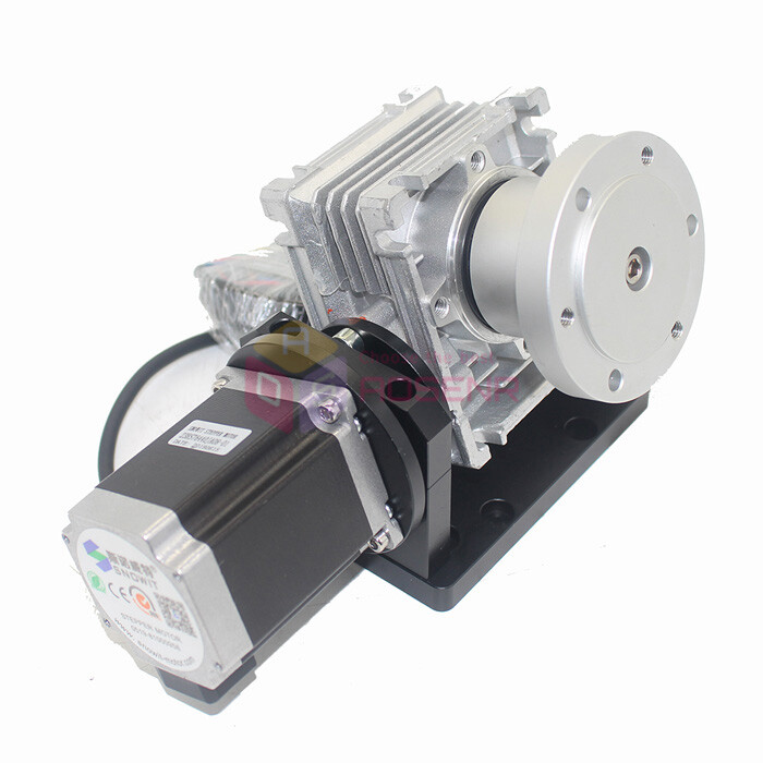 Electric Rotary Table Rotating Platform with Controller For Marking Machine