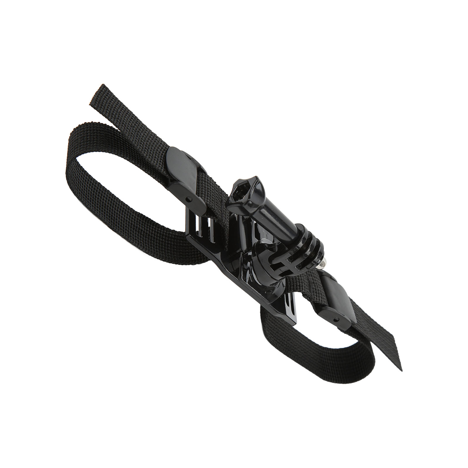 Action Camera Helmet Mount Strap Attachment With Bracket Adapter Base For He HBA
