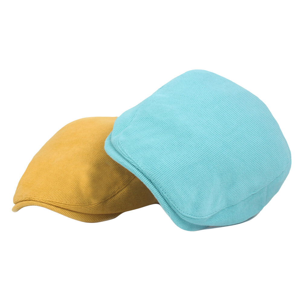 Men Cotton Golf Driving Beret Cabbie Hat Newsboy Winter Warm Soft Flat Ivy Cap