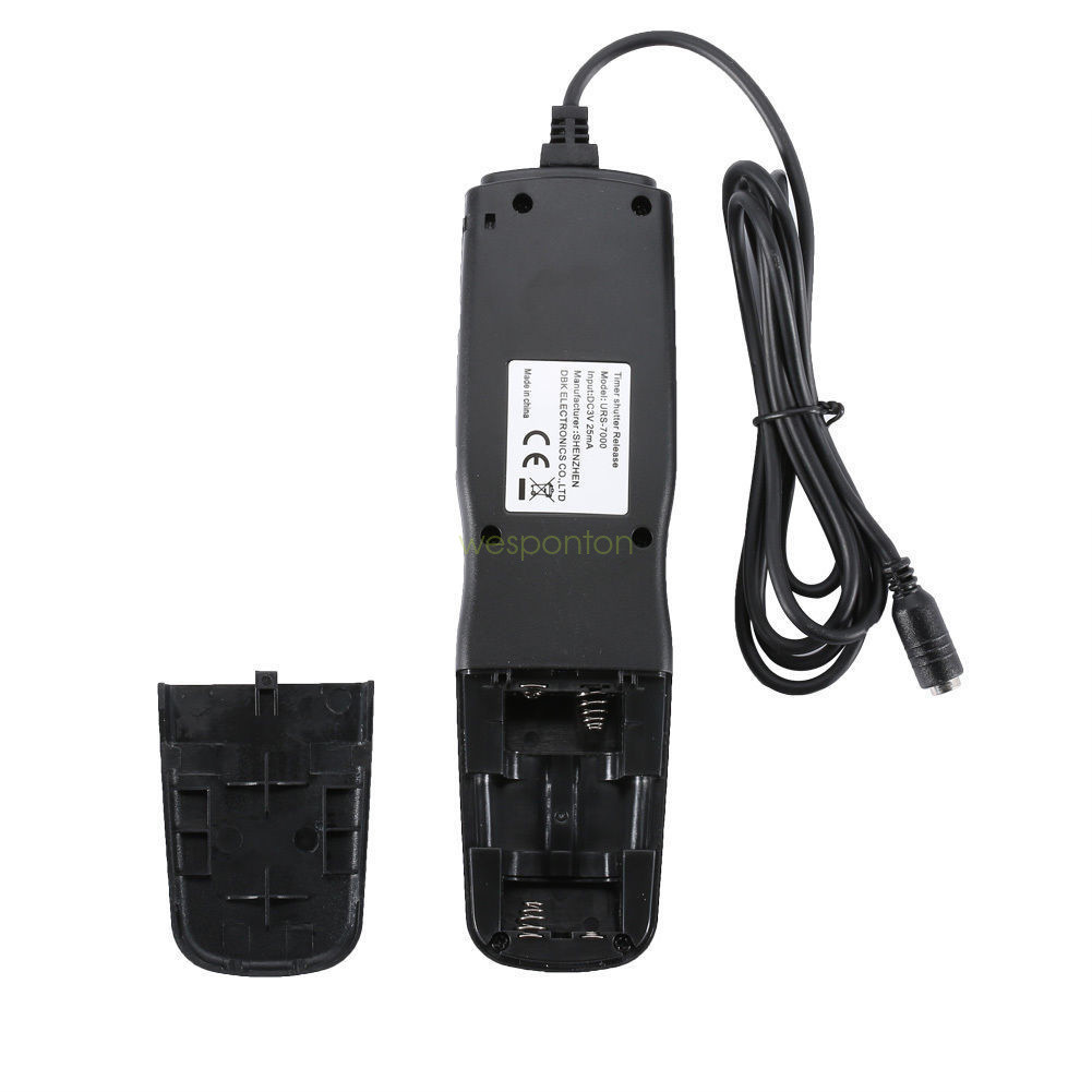 Timer Remote Control For Nikon D810a D800E D700 D500 D300s D4s D4 D3s D5 MC-30