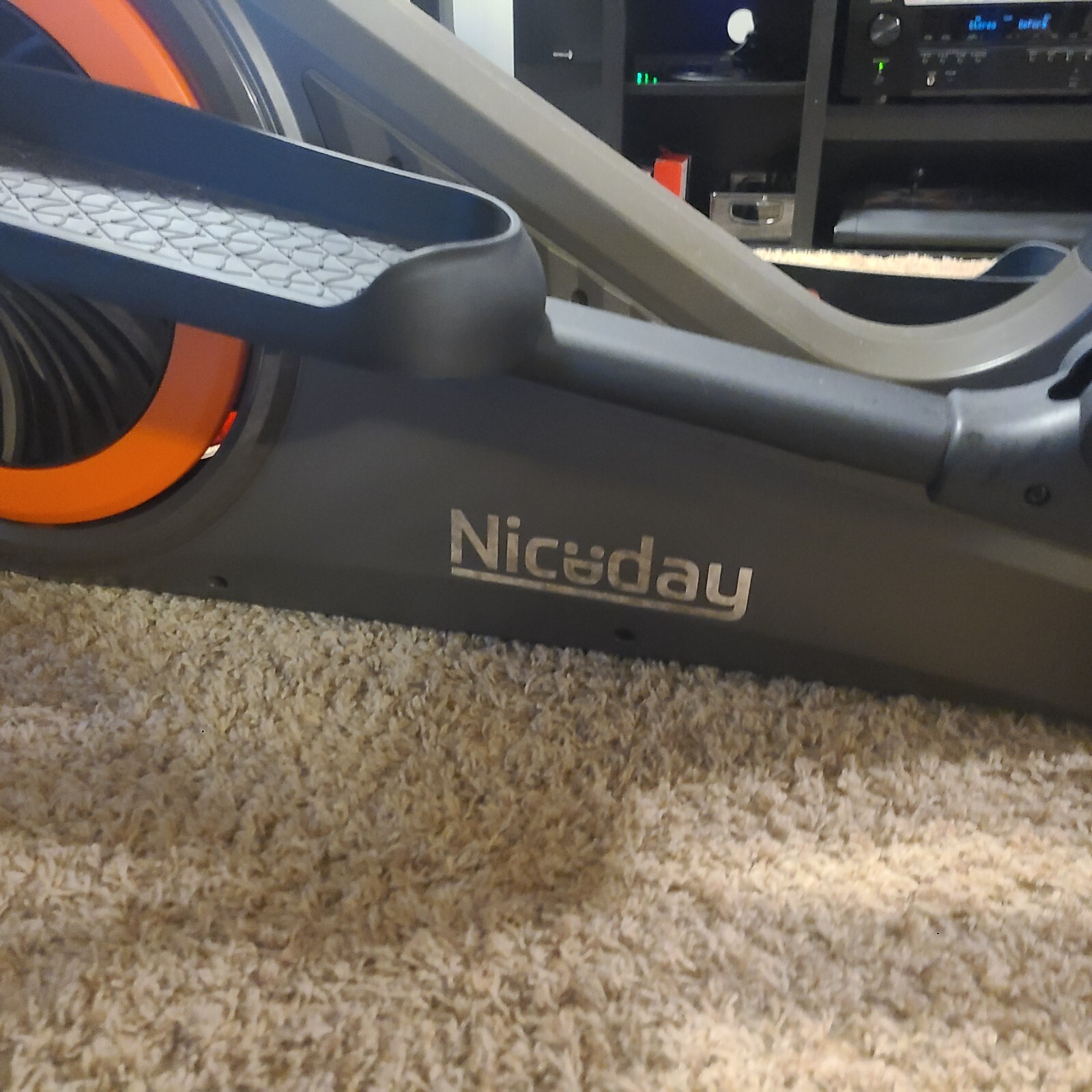 Elliptical Exercise Machine Hyper-Quiet 16 Resistance Levels, 400LBS Capacity