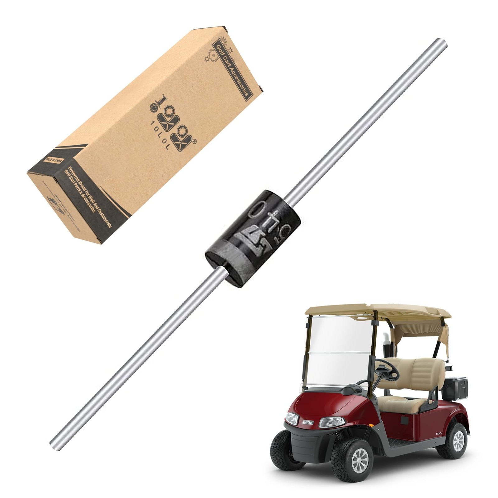 Solenoid Diode Common for EZGO 1989-Up Golf Cart (Non-DCS Carts)