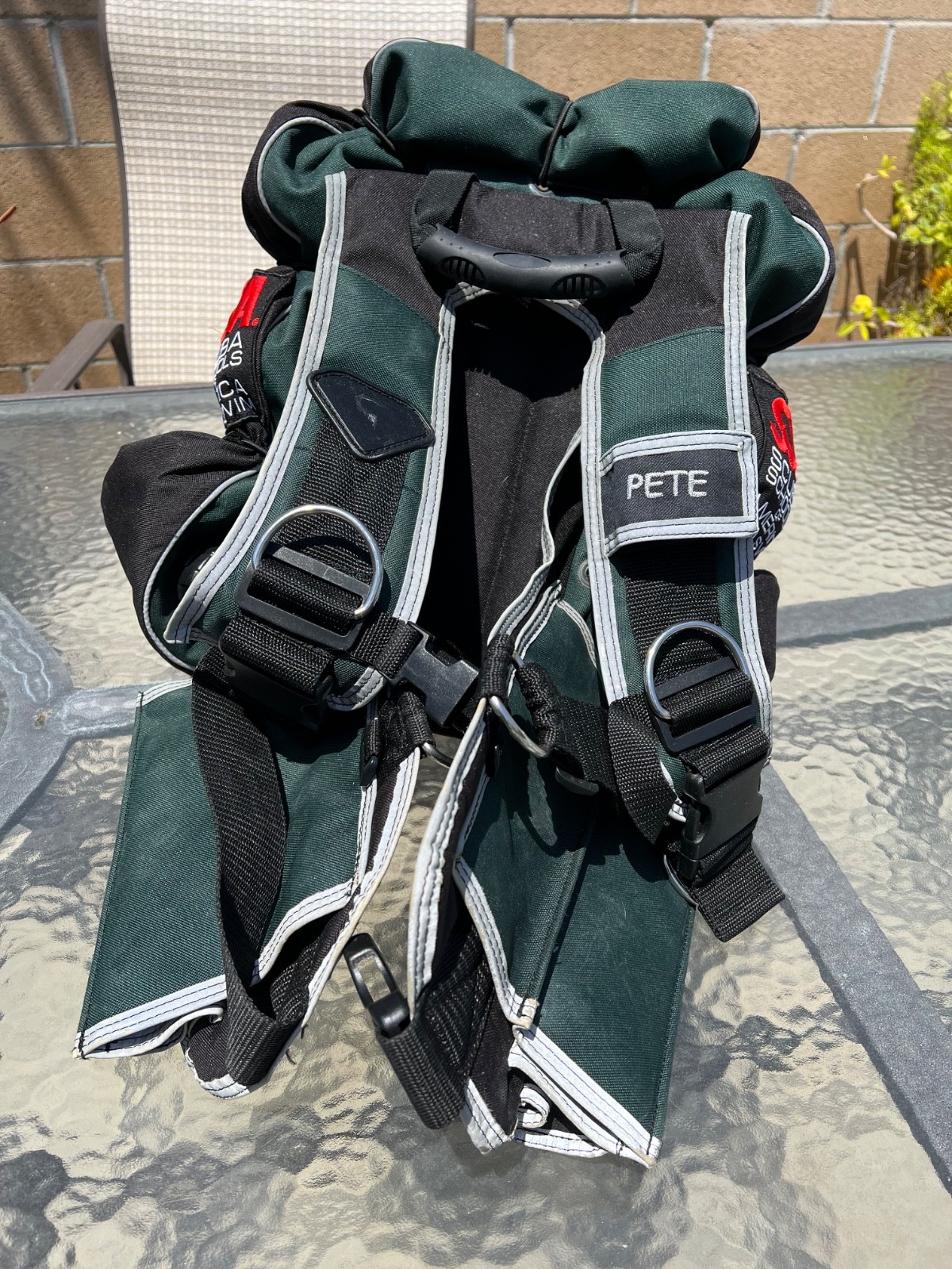 SSA Back Inflate BCD