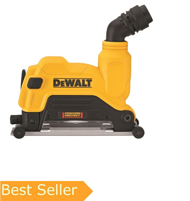 DEWALT Cutting Grinder Dust Shroud 4-1/2-Inch to 5-Inch, 115mm 125mm (DWE46125)