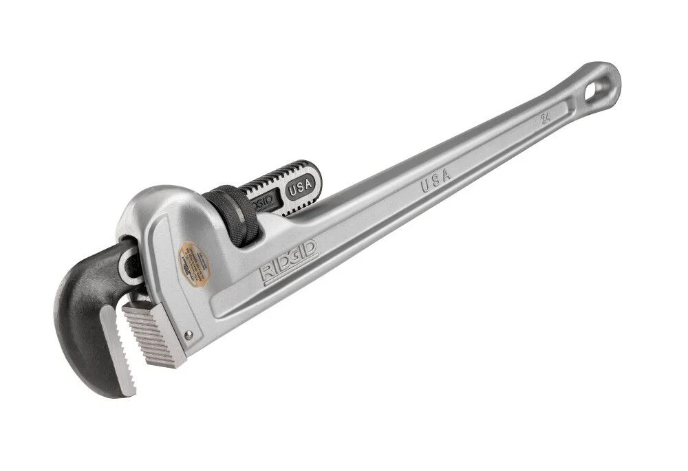 Ridgid 24 Inch Aluminum Straight Pipe Wrench