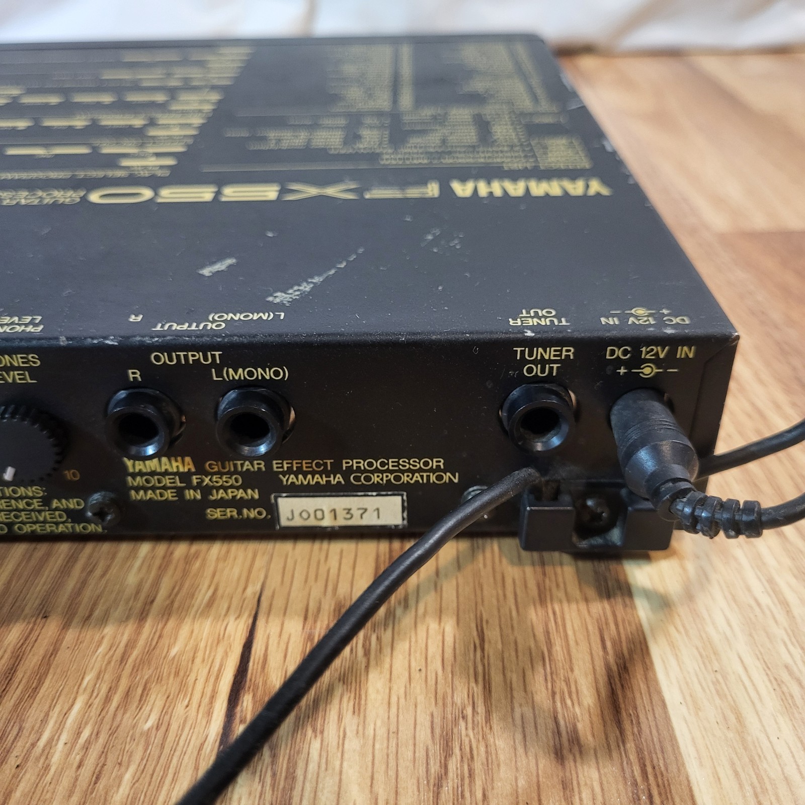YAMAHA FX550 Electric Guitar Effect Processor Programmable