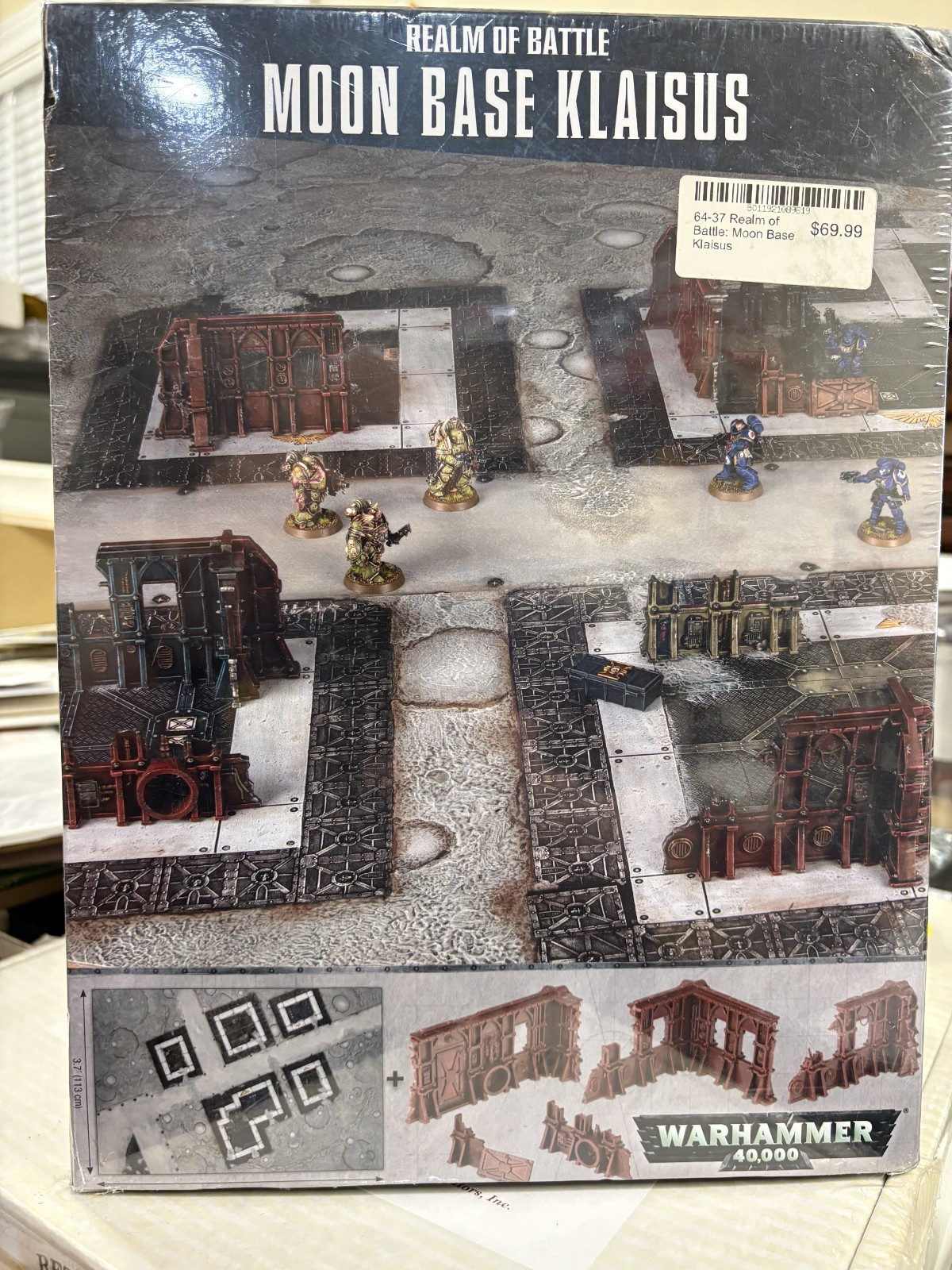 MSH - GW Warhammer 40K #64-37 Terrain Realm of Battle - Moon Base Klaisus SEALED