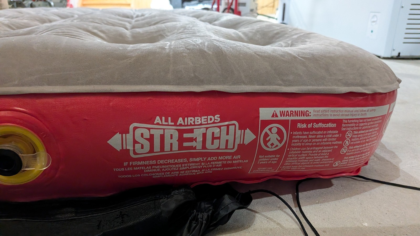 Coleman twin single high with wrap m roll storage