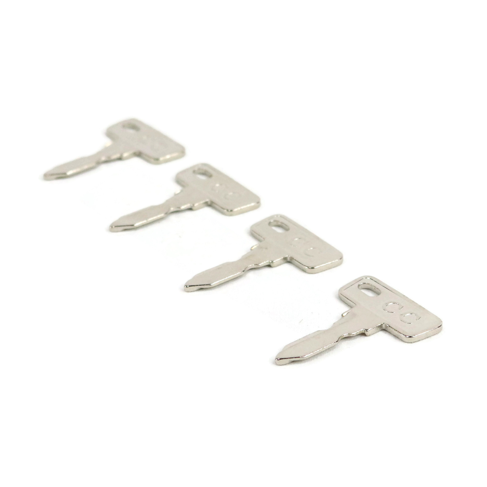 (Pack of 4) Ignition Keys for Buggies Unlimited & Golf Cart King 1920M Golf Cart
