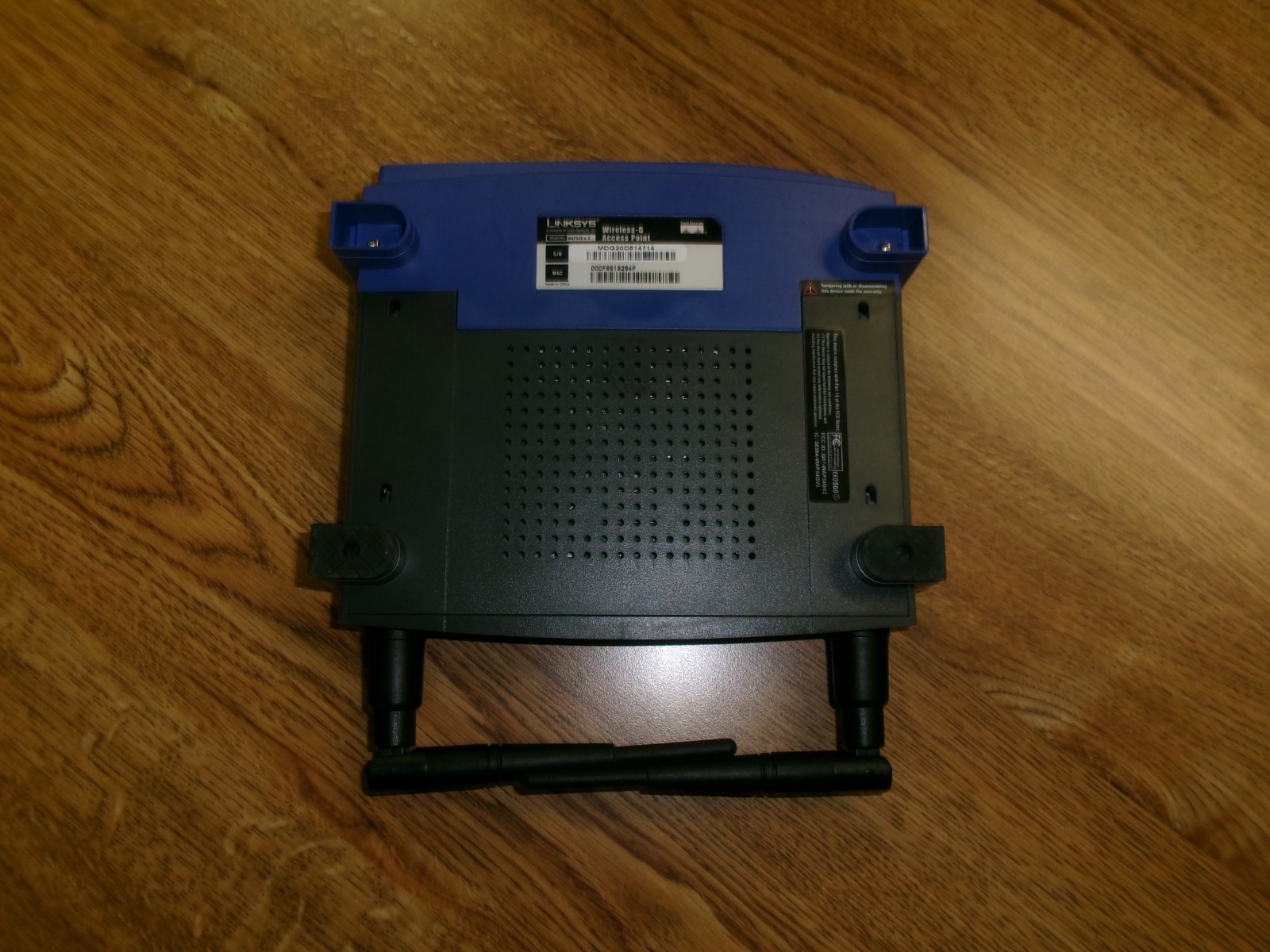 Linksys Wireless-G Access Point WAP54G v.2