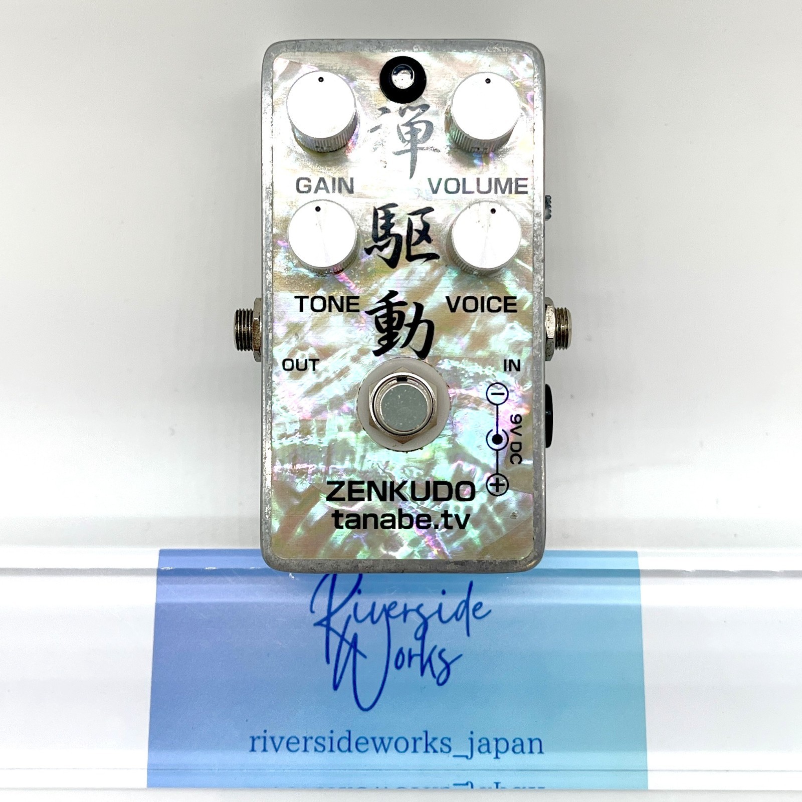tanabe.tv ZENKUDO Overdrive Guitar Effect Pedal Used Excellent