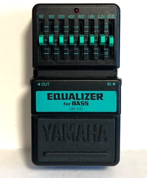 Yamaha GB-100 EQUALIZER Bass Guitar Effect Pedal 90s Made In Japan Free Shipping