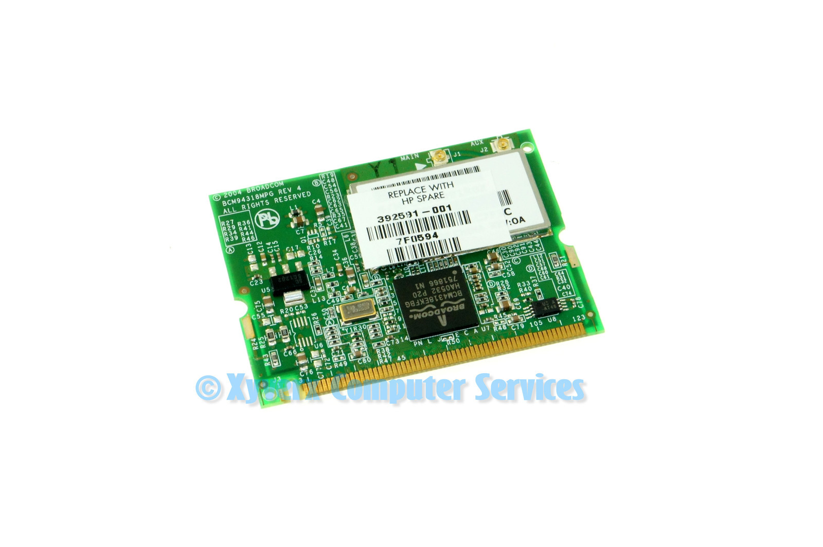 392591-001 BCM94318MPG GENUINE HP WIRELESS CARD DV1000 DV1411SE (CB74)