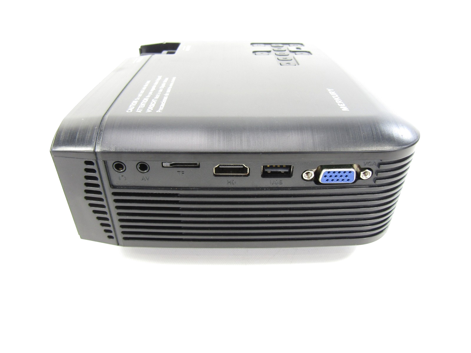 Merkury MI-P002B WiFi Projector w/ Case