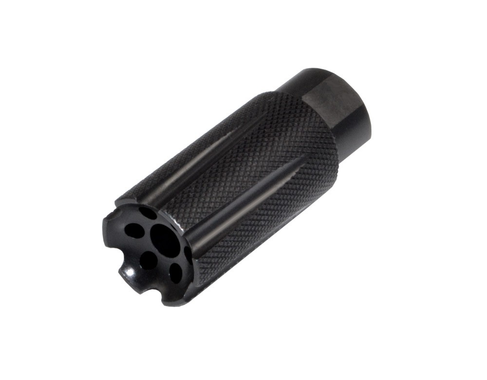 Fit .223/5.56 Muzzle Brake Compensator 1/2x28 TPI Steel Nitride w Washer & Nut