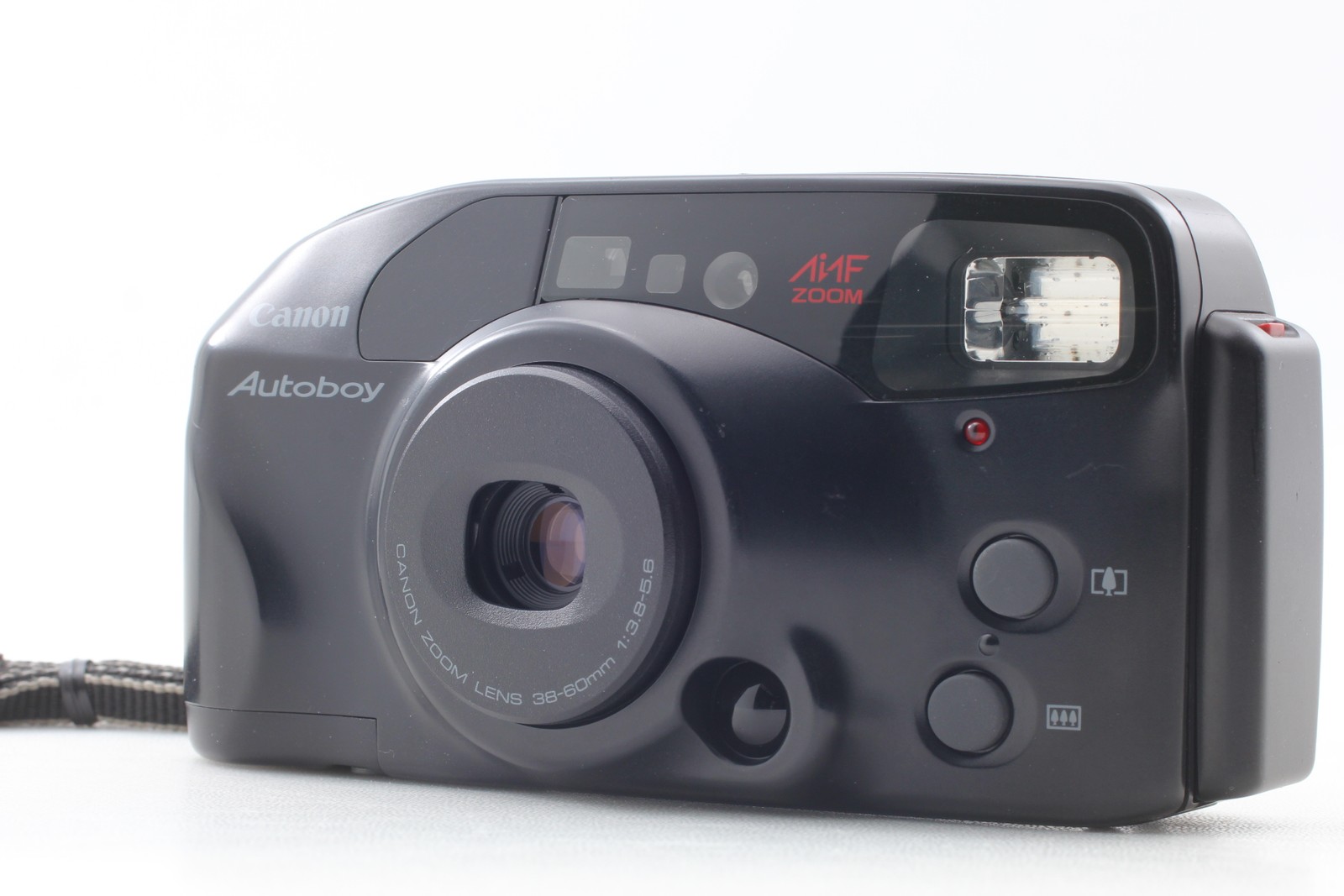 [MINT++] Canon Autoboy AiAF Zoom Black 35mm Point & Shoot Film Camera From JAPAN