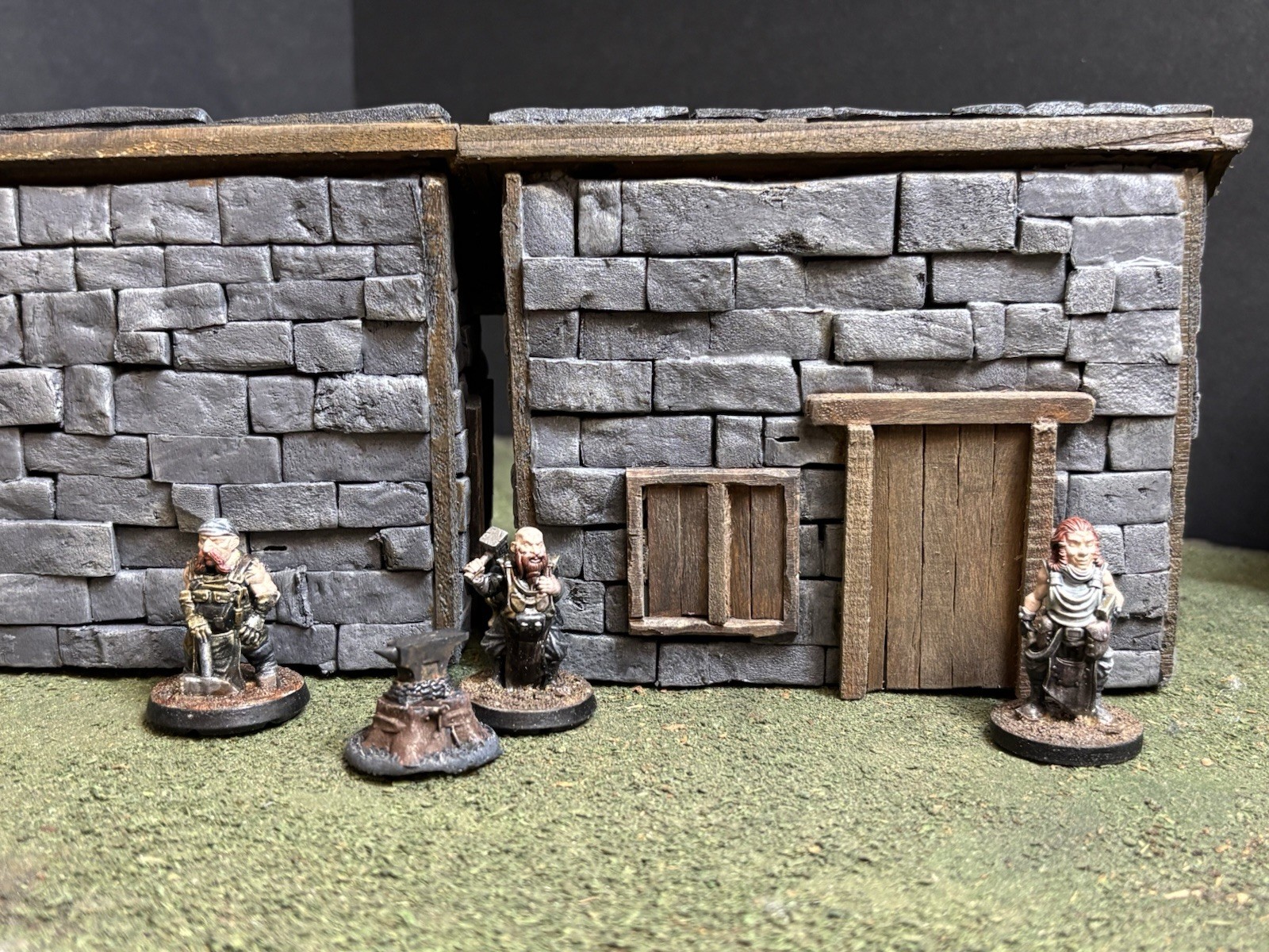 tabletop gaming terrain Dwarven Smitty lot