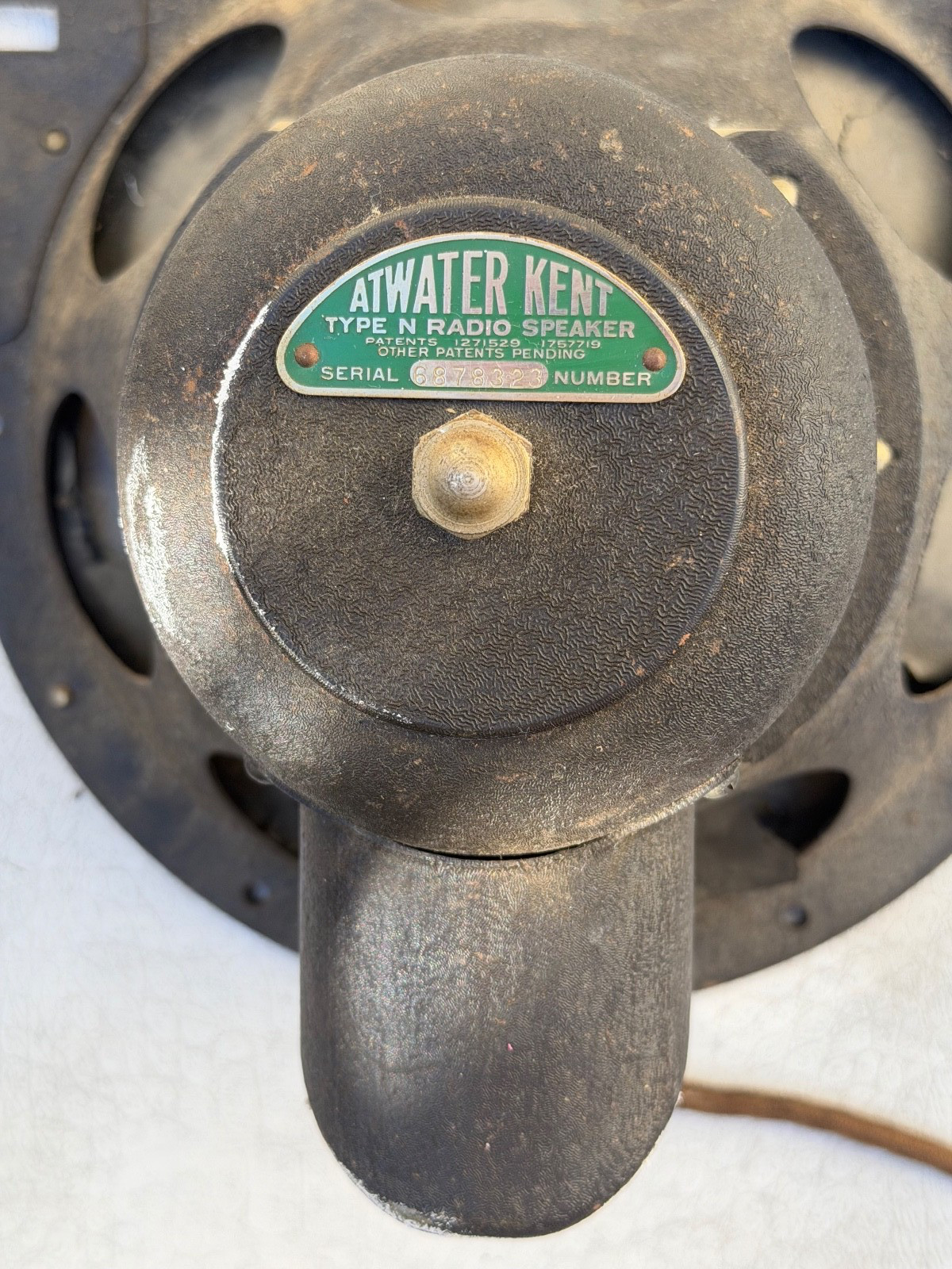 vintage ATWATER KENT "L" CHASSIS / Model 30 - NOT tested